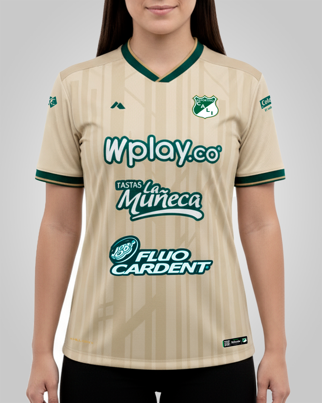 Camiseta Oficial de Competencia Mujer Hillside Deportivo Cali