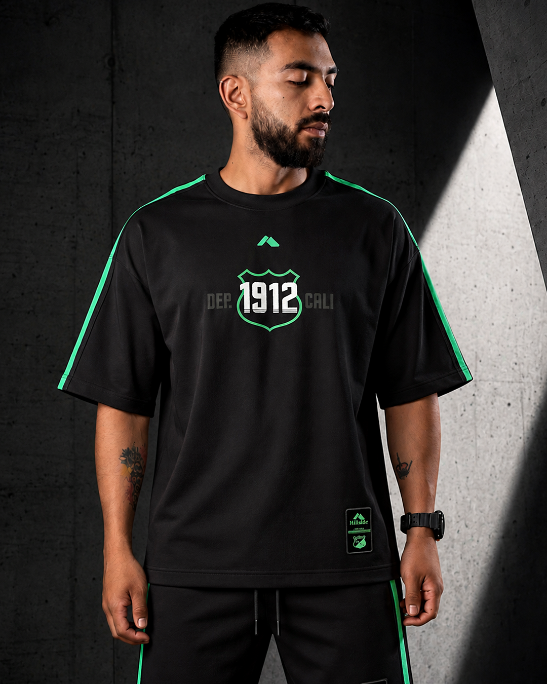 Camiseta Hillside OverSize 1912 Deportivo Cali