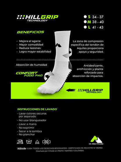 DUOPACK MEDIAS ANTIDESLIZANTES Y PERNERAS HILLSIDE