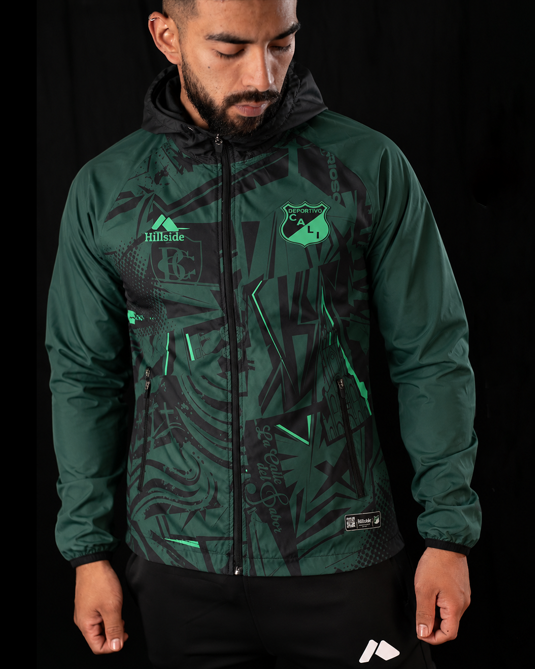 Chaqueta Rompevientos Deportivo Cali